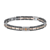 Bracciale 2Jewels Uomo Gentleman in Acciaio 231853